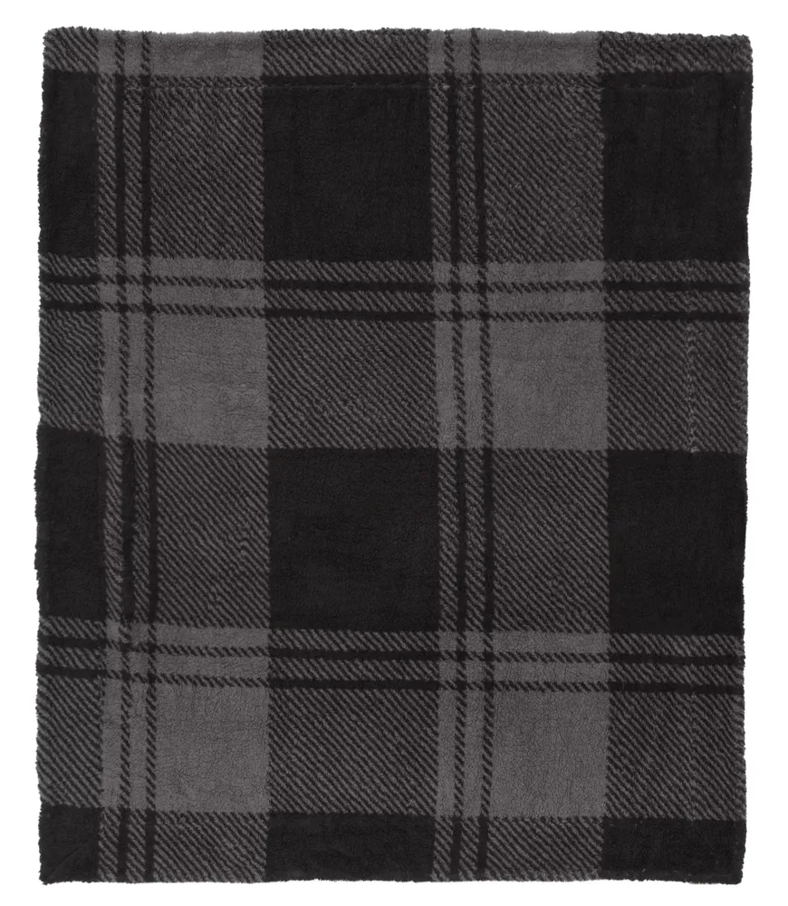 Northeast Outfitters Cozy Cabin Exploded Plaid Blanket