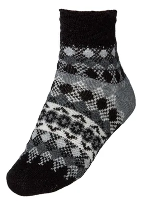 Northeast Outfitters Women's Cozy Cabin Birdseye Diamonds Socks