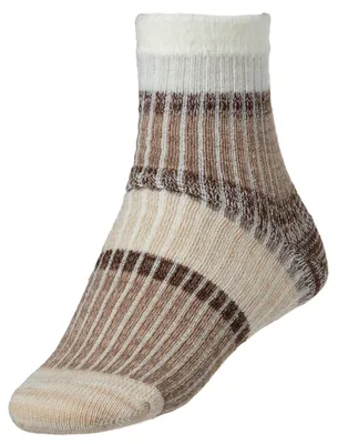 Northeast Outfitters Women's Cozy Cabin Fade Stripe Socks