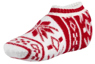Northeast Outfitters Women's Cozy Cabin Holiday Oversized Snowflake Slipper Socks