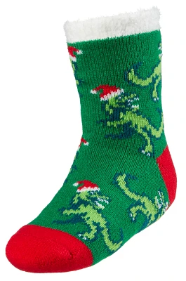 Northeast Outfitters Youth Cozy Cabin Holiday Santa Critters Socks