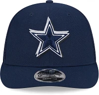 New Era Men's Dallas Cowboys 2024 NFL Draft Navy Low Profile 9Fifty Adjustable Hat