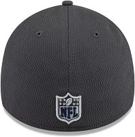 New Era Men's Dallas Cowboys 2024 NFL Draft Graphite 39Thirty Stretch Fit Hat