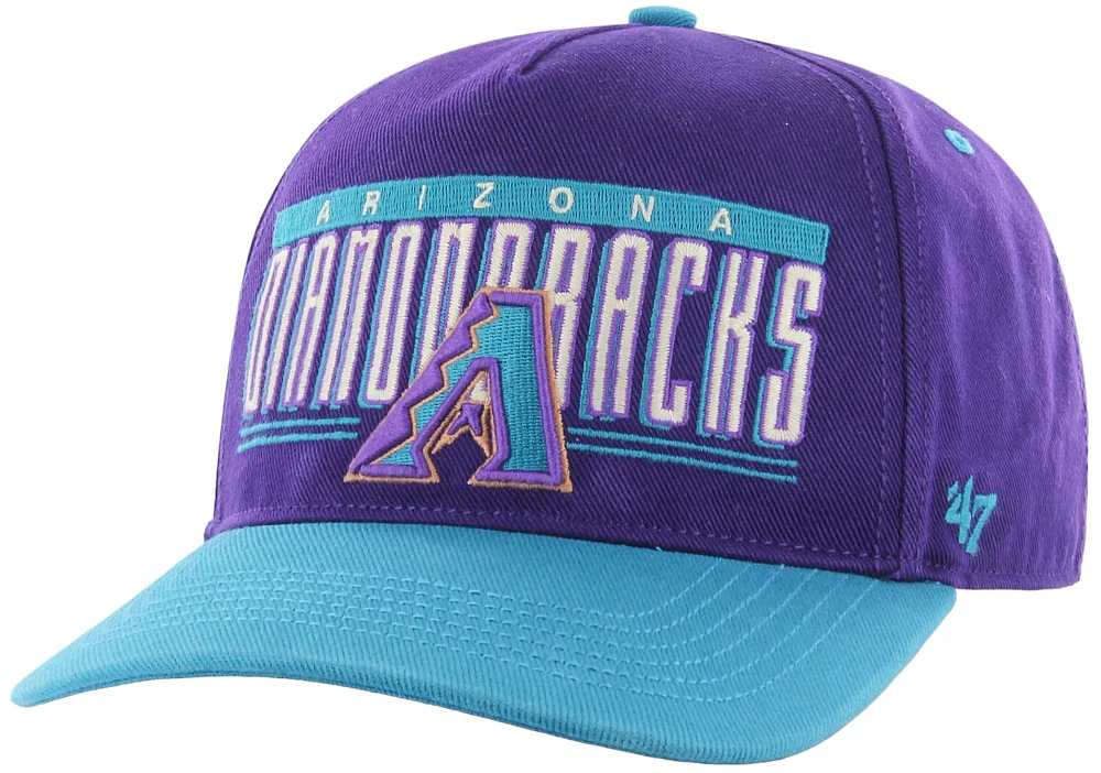 '47 Adult Arizona Diamondbacks Purple Cooperstown Hitch Adjustable Hat