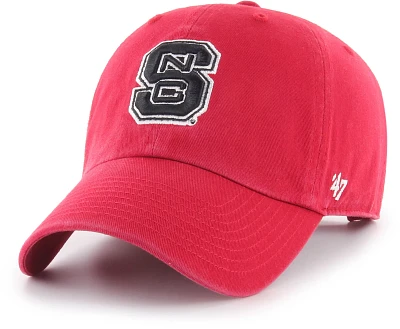 ‘47 Men's NC State Wolfpack Red Clean Up Adjustable Hat