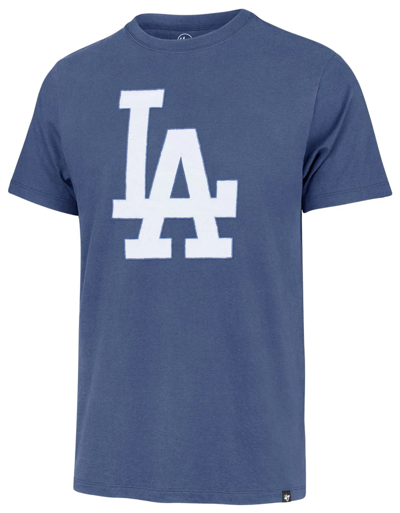 '47 Men's Los Angeles Dodgers Blue Franklin T-Shirt