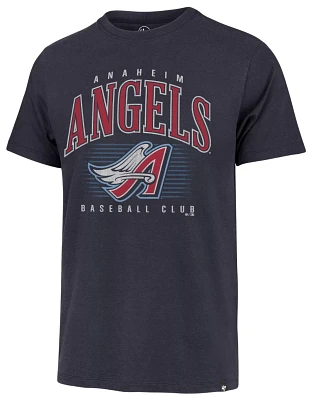 '47 Men's Los Angeles Angels Blue Double Header Cooperstown Franklin T-Shirt