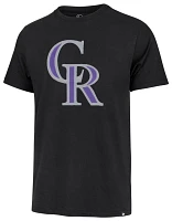 '47 Men's Colorado Rockies Black Franklin T-Shirt