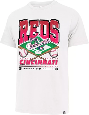 '47 Men's Cincinnati Reds White Franklin Shot T-Shirt