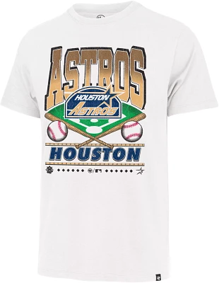 '47 Men's Houston Astros White Franklin Shot T-Shirt