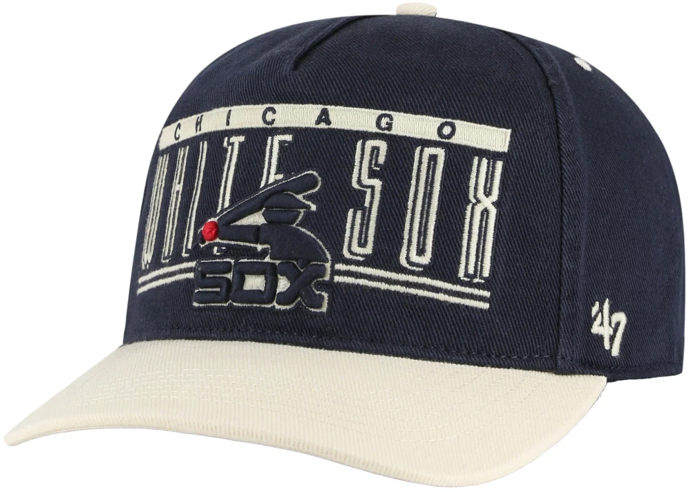 '47 Men's Chicago White Sox Navy Double Header Cooperstown Hitch Adjustable Hat