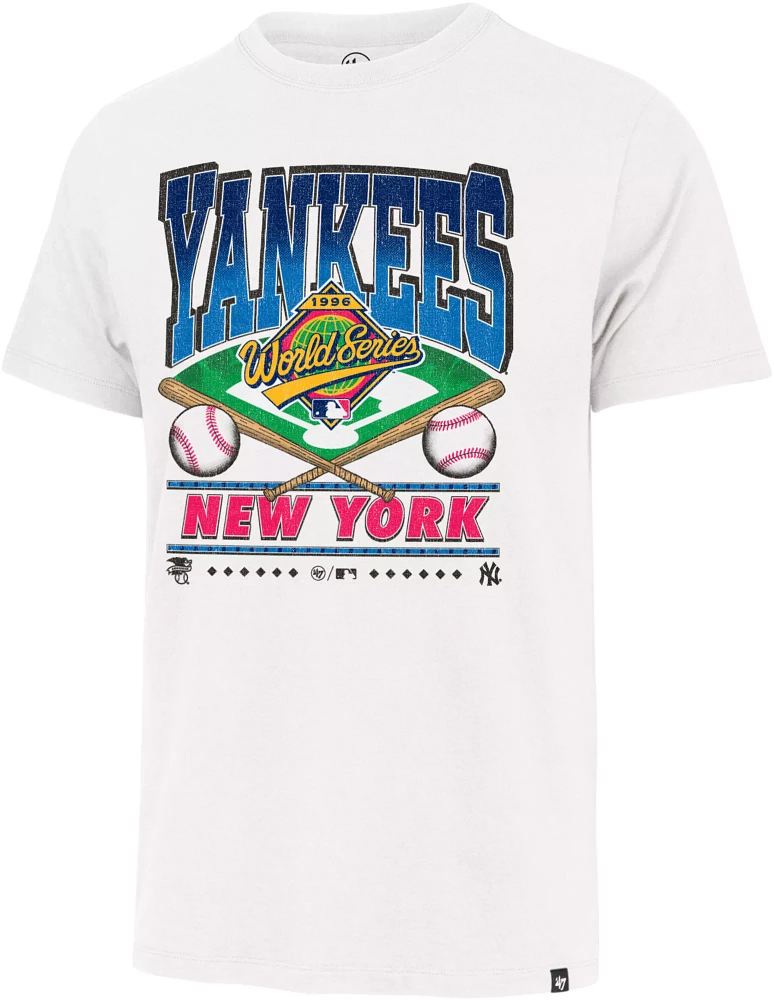 '47 Men's New York Yankees White Franklin Shot T-Shirt