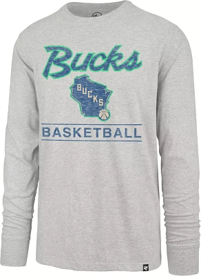 47 Brand Men's 2023-24 City Edition Milwaukee Bucks Franklin Long Sleeve T-Shirt