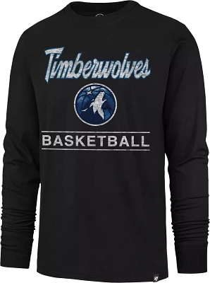 47 Brand Men's 2023-24 City Edition Minnesota Timberwolves Franklin Long Sleeve T-Shirt