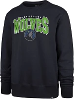 47 Adult Minnesota Timberwolves Varsity Crewneck Sweatshirt