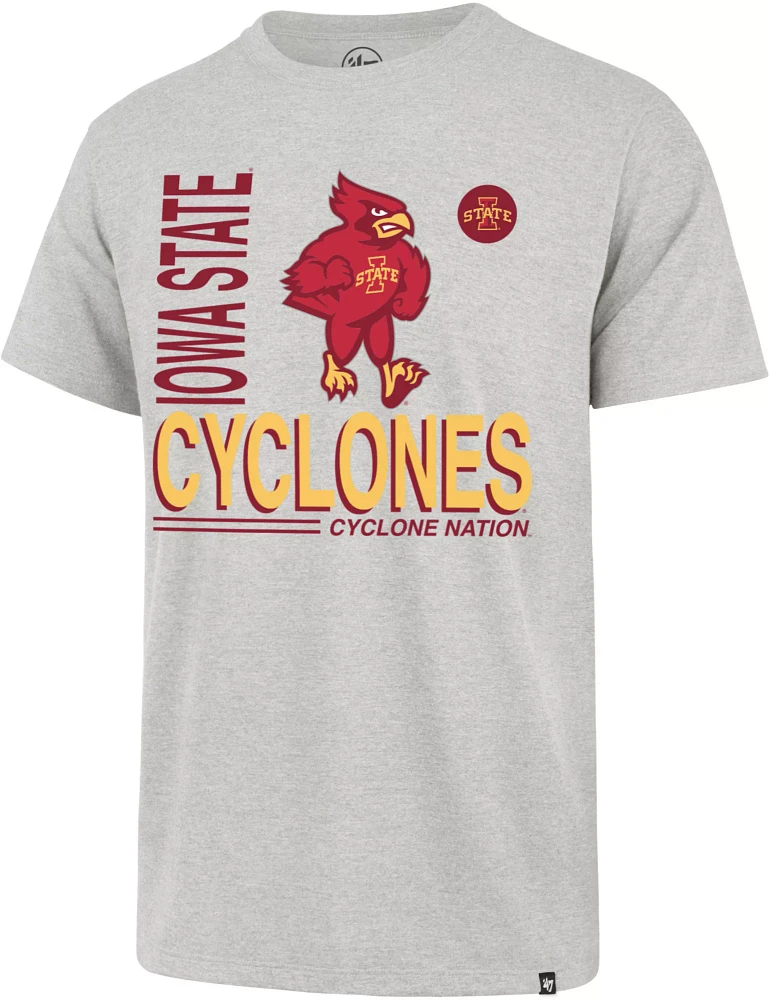 ‘47 Men's Iowa State Cyclones Grey Franklin T-Shirt