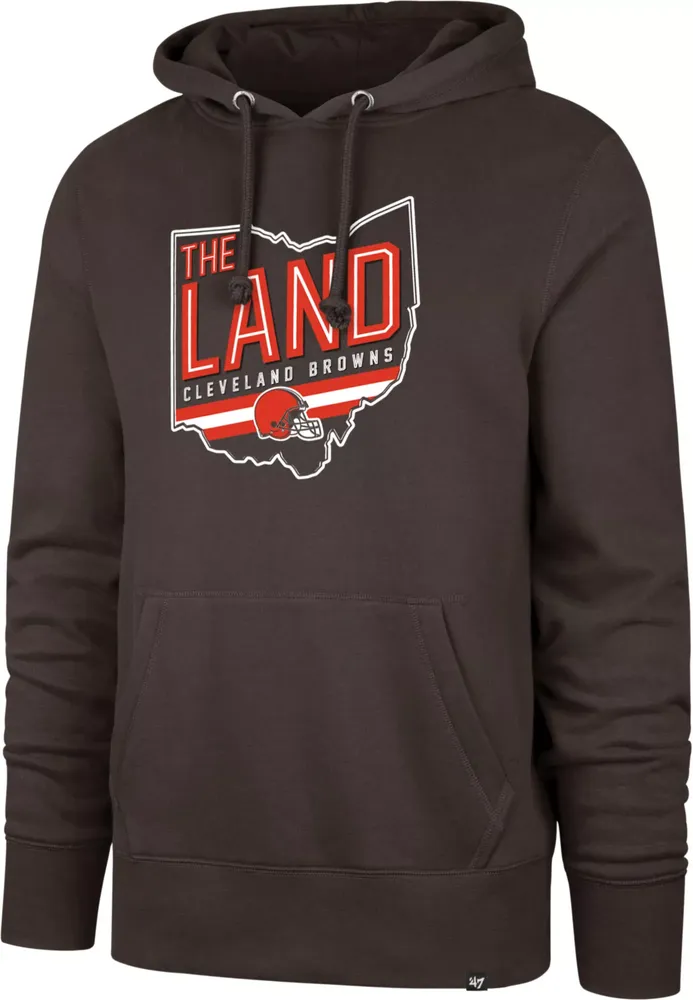 '47 Men's Cleveland Browns The Land Pullover Hoodie