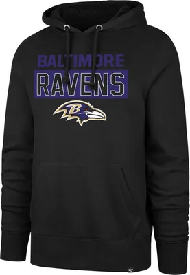 '47 Men's Baltimore Ravens Framework Pullover Hoodie