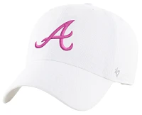 '47 Women's Atlanta Braves White Clean Up Adjustable Hat