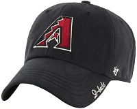 '47 Women's Arizona Diamondbacks Black Miata Clean Up Adjustable Hat