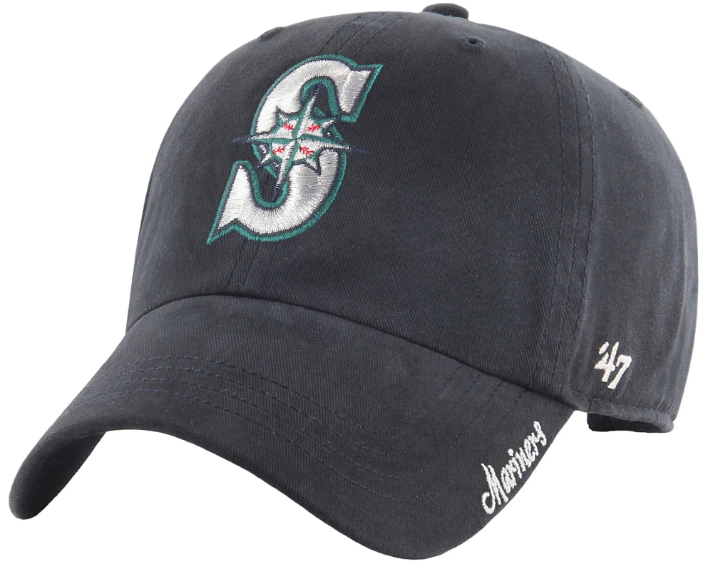 '47 Women's Seattle Mariners Navy Miata Clean Up Adjustable Hat