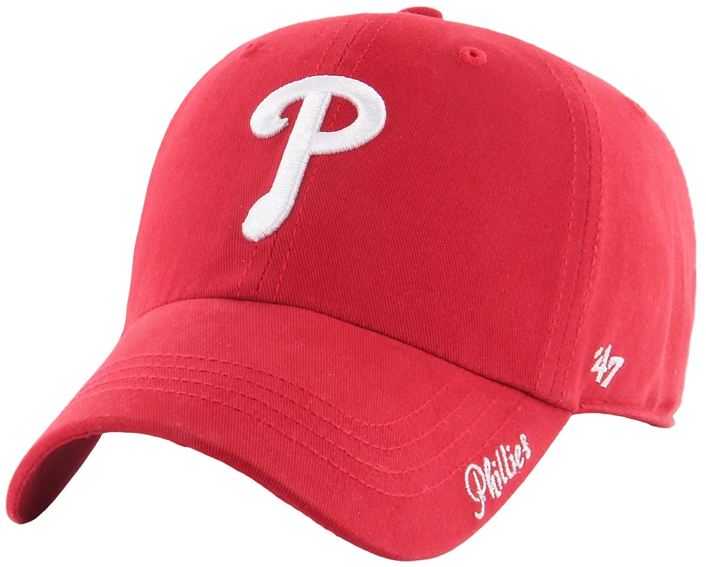 '47 Women's Philadelphia Phillies Red Miata Clean Up Adjustable Hat