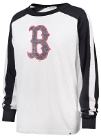 '47 Women's Boston Red Sox White Premium Caribou Cooperstown Long Sleeve T-Shirt