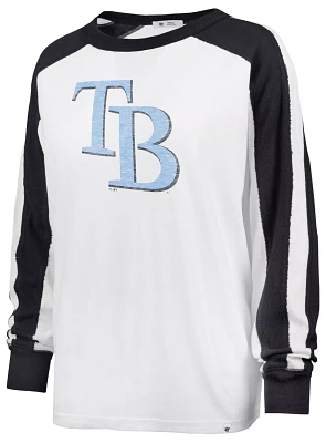 '47 Women's Tampa Bay Rays White Premium Caribou Cooperstown Long Sleeve T-Shirt