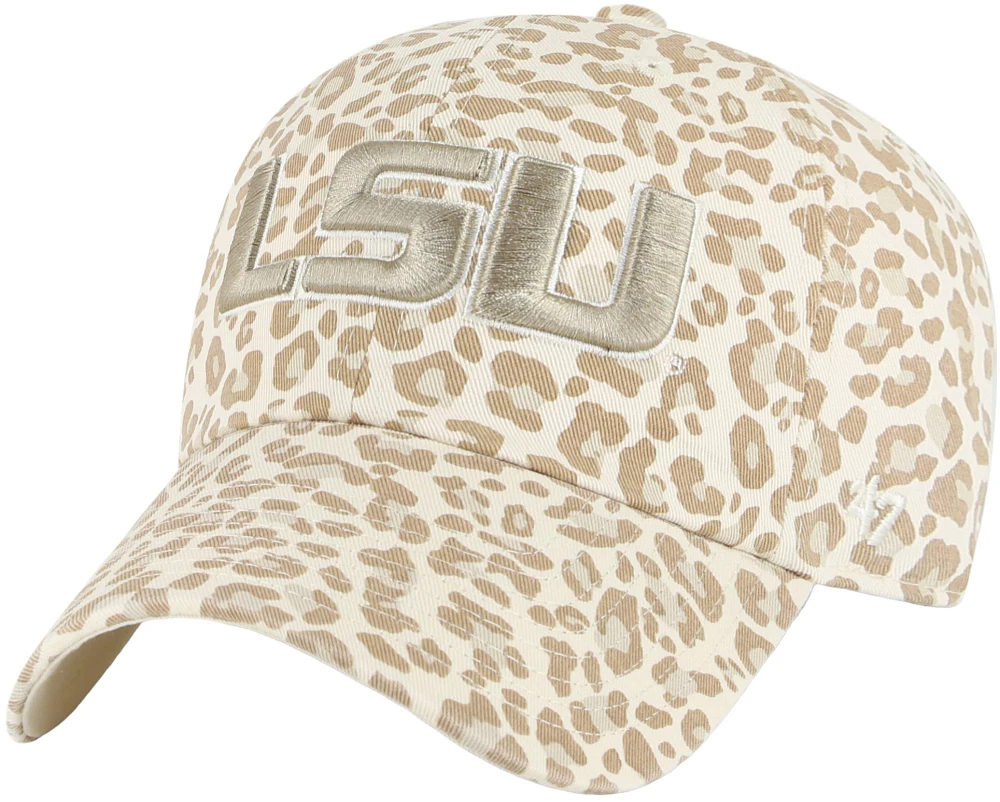 ‘47 Women's LSU Tigers Natural Panthera Clean Up Adjustable Hat