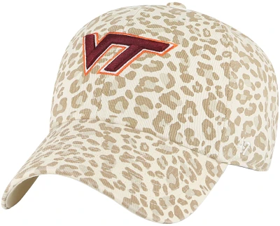 ‘47 Women's Virginia Tech Hokies Natural Panthera Clean Up Adjustable Hat