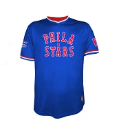 Stitches Men's Negro League Baseball Philadelphia Stars Blue Jersey