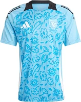 adidas Adult San Jose Earthquakes 2024 One Planet Blue Replica Jersey