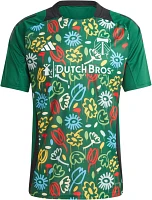 adidas Adult Portland Timbers 2024 One Planet Green Replica Jersey