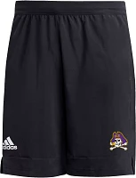 adidas Men's East Carolina Pirates Black 9” Heat Ready Woven Shorts