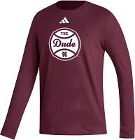 adidas Men's Mississippi State Bulldogs Maroon Dude Creator T-Shirt