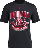 adidas Men's Indiana Hoosiers Black Class Dismissed T-Shirt