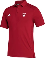 adidas Men's Indiana Hoosiers Crimson Classic Polo