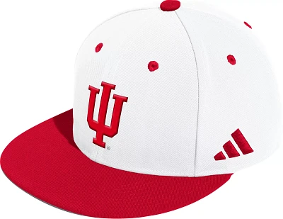 adidas Men's Indiana Hoosiers Wool Fitted Hat