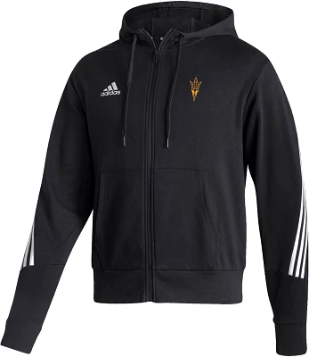 adidas Men's Arizona State Sun Devils Black Fashion Full Zip Hoodie