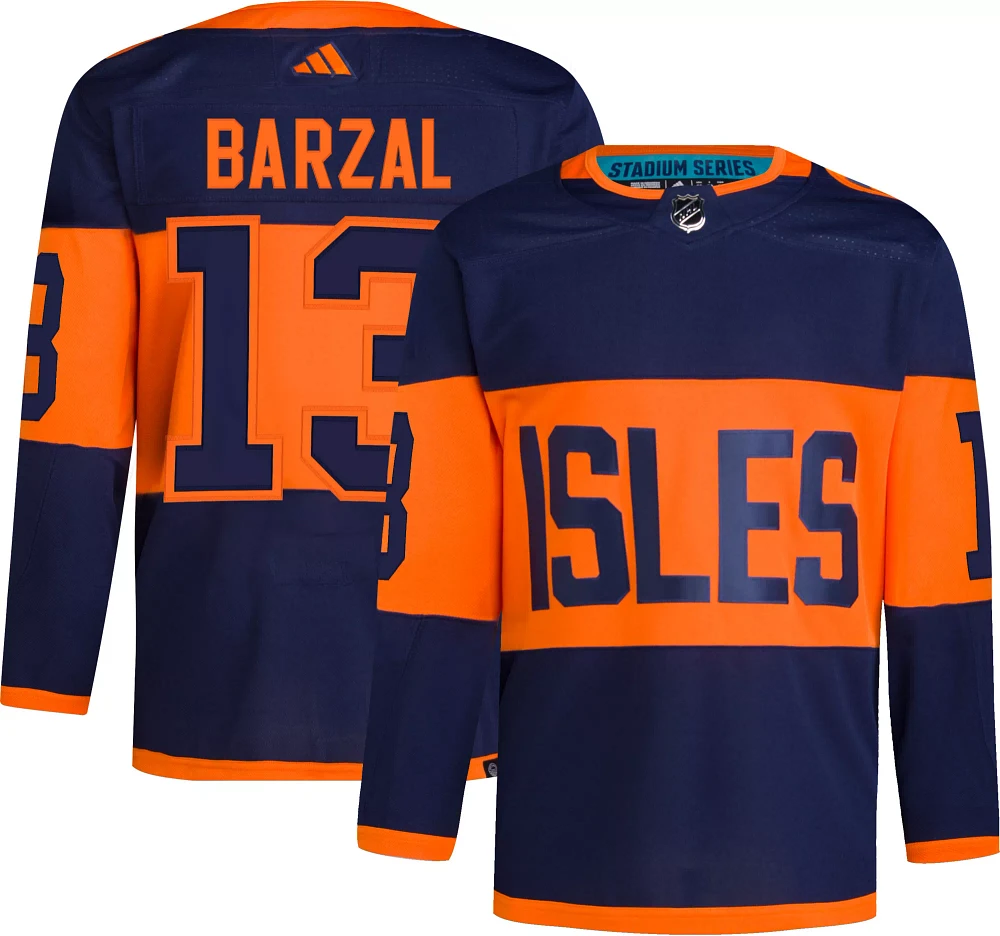 adidas Men's 2023-2024 Stadium Series New York Islanders Mathew Barzal #13 ADIZERO Authentic Jersey