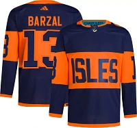 adidas Men's 2023-2024 Stadium Series New York Islanders Mathew Barzal #13 ADIZERO Authentic Jersey