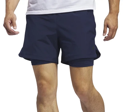 adidas Men's Axis 5'' 2-in-1 Shorts