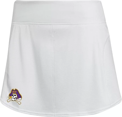 adidas Women's East Carolina Pirates White Tennis Skirt