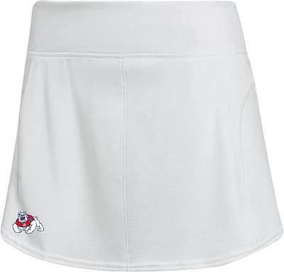 adidas Women's Fresno State Bulldogs White Tennis Skirt