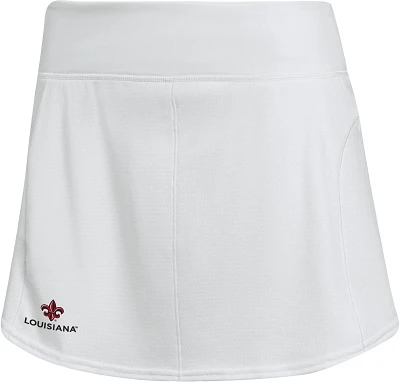 adidas Women's Louisiana-Lafayette Ragin' Cajuns White Tennis Skirt