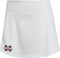 adidas Women's Mississippi State Bulldogs White Tennis Skirt