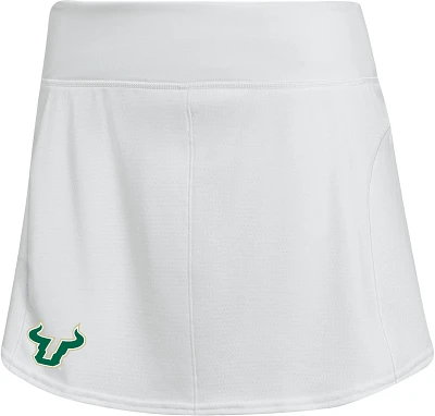 adidas Women's South Florida Bulls White Tennis Skirt