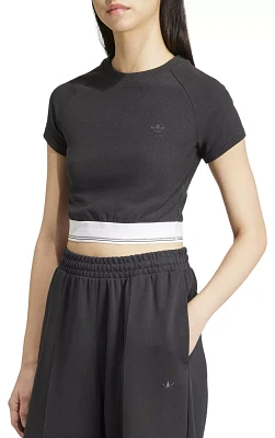 adidas Originals Women's Tape Waistband T-Shirt