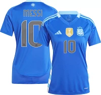 adidas Women's Argentina Lionel Messi #10 2024 Away Replica Jersey