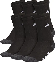 adidas Youth Athletic Cushioned 6-Pack Quarter Socks